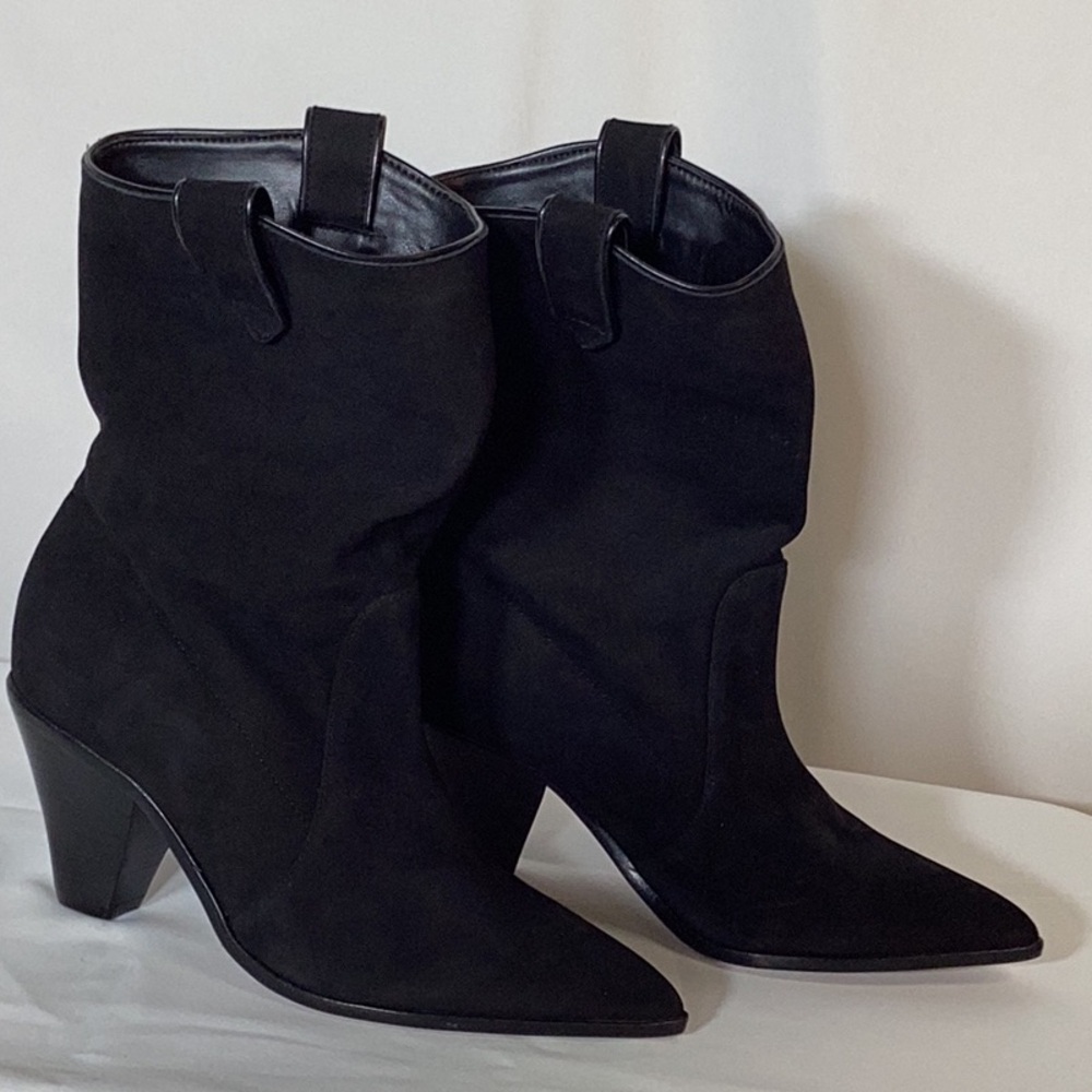 NWT SCHUTZ Black Mackie Bootie Size 6.5 - Picture 2 of 7